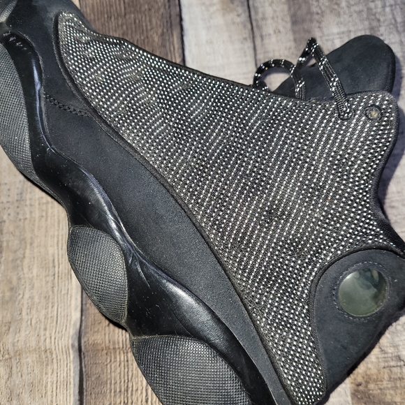 Men's Air Jordan 13 Retro 'Black Cat' Size 12 - Picture 9 of 11